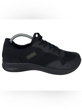 Taos Footwear Direction Lace Up Sneakers Black Womens US 9.5 Athletic EUC